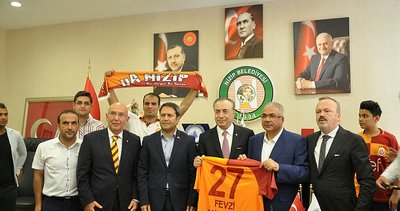 Galatasaray Başkanı Cengiz, memleketi Gaziantep'te