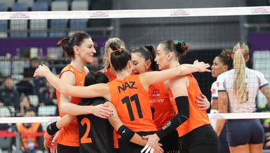 Eczacıbaşı Dynavit Tianjin Bohai Bank'ı 3-0 yenerek yarı finale çıktı