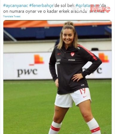 Survivor Aycan Yanaç’ın futbol performansı sosyal medyaya damga vurdu!