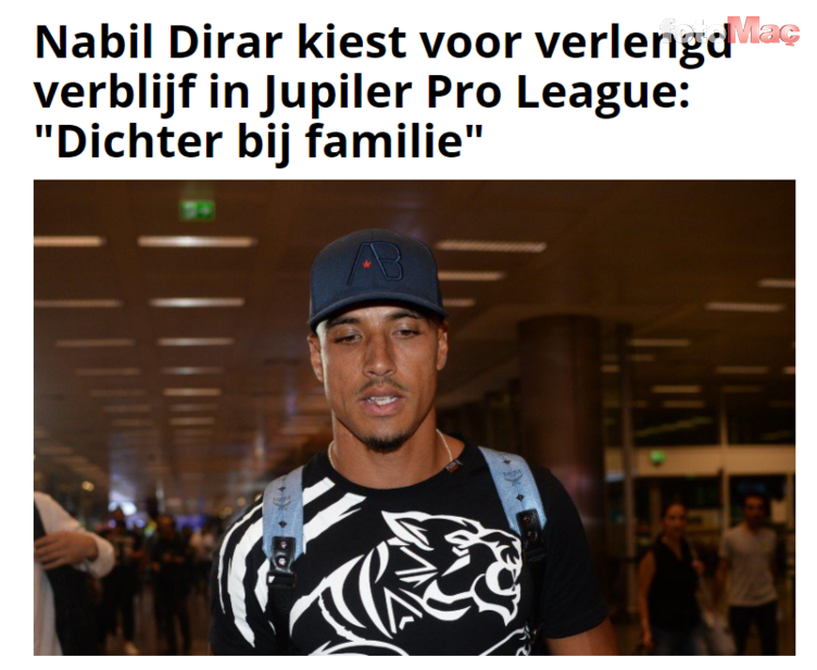 Nabil Dirar'dan Fenerbahçe açıklaması! Türkiye'den transfer teklifi...