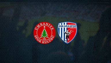 Ümraniyespor - Ankaraspor maçı ne zaman, saat kaçta ve hangi kanalda canlı yayınlanacak? | TFF 1. Lig
