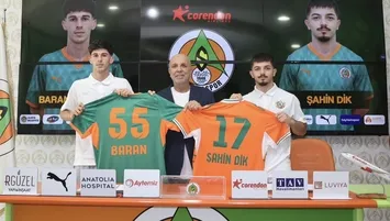 Alanyaspor’da 2 transfer birden!