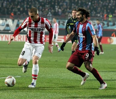 Trabzonspor - PSV UEFA Avrupa Ligi 2. tur ilk maçı