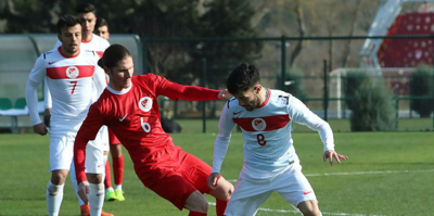 Spor Toto 1. Lig karmaları özel maçta karşılaştı