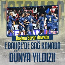 Fenerbahçe'de sağ kanada dünya yıldızı! Başkan Saran devrede
