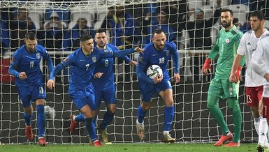Vedat Muriqi'nin golü yetmedi | Kosova - Gürcistan: 1-2 (MAÇ SONUCU - ÖZET)