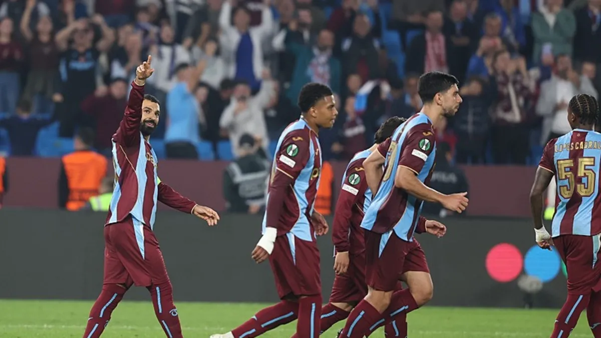 Avrupa'da kusursuz Fırtına! Trabzonspor, Hearts'ı yendi ve Konferans Ligi'nde 2'de 2 yaptı