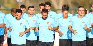 İlk antrenmandan çok özel kareler