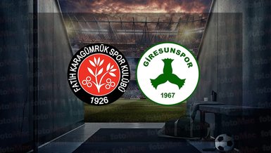 Fatih Karagümrük - Giresunspor maçı ne zaman, saat kaçta ve hangi kanalda canlı yayınlanacak? | Süper Lig