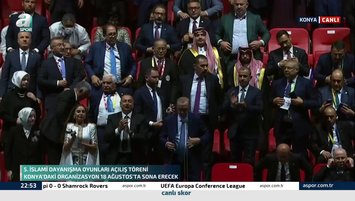 Konya'da görkemli açılış! Başkan Erdoğan'dan hayırlı olsun mesajı