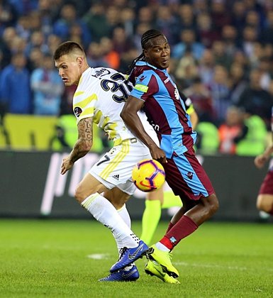 Trabzonspor Fenerbahçe maçından kareler