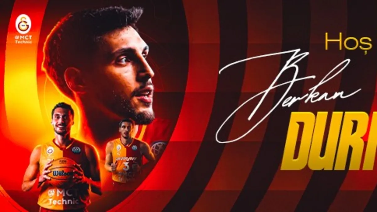 Galatasaray MCT Technic Erkek Basketbol Takımı, Berkan Durmaz transferini açıkladı!