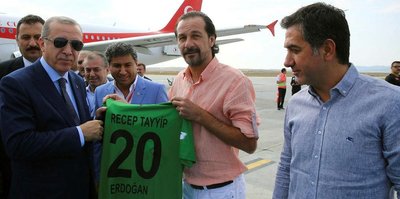 Denizlispor’dan Erdoğan’a forma