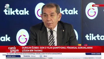 Dursun Özbek: Hiç kimse bulanık suda balık avlamaya kalkmasın