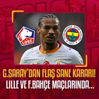 G.Saray'dan flaş Sane kararı!