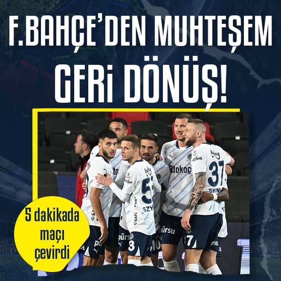 Gaziantep FK 1-3 Fenerbahçe MAÇ SONUCU ÖZET
