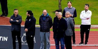 Mircea Lucescu'dan Beşiktaş kampına ziyaret