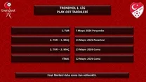 Play-off tarihleri belli oldu