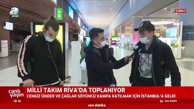 Cengiz Ünder ve Çağlar Söyüncü A Spor'a özel açıklamalarda bulundu
