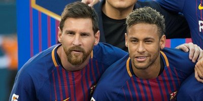 Messi'den Neymar'a veda mesajı
