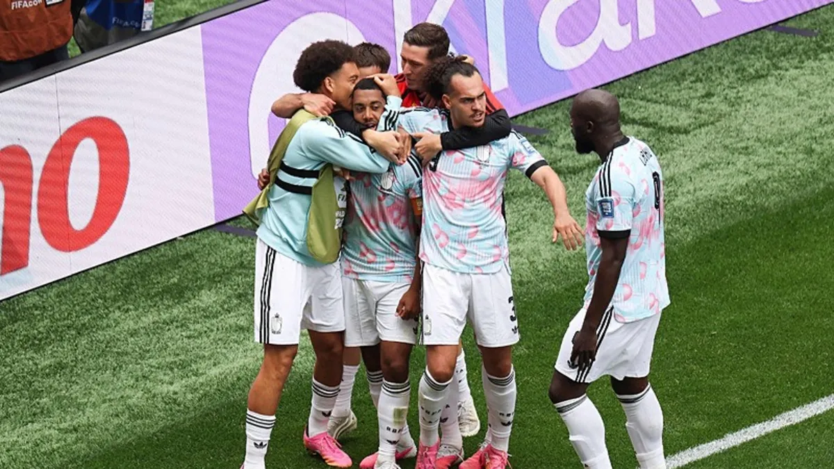 Belçika'dan inanılmaz geri dönüş! 120+5'te atıp son 16'ya kaldılar