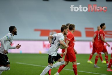 Sergen Yalçın'lı Beşiktaş'a ikinci şok Antalya'dan! İşte maçtan kareler...
