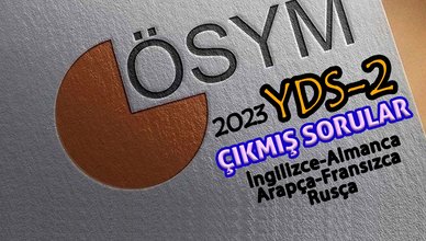 YDS ÇIKMIŞ SORULAR | 📝ÖSYM YDS çıkmış sorular ve cevap anahtarı PDF indir İngilizce, Almanca, Arapça, Fransızca, Rusça