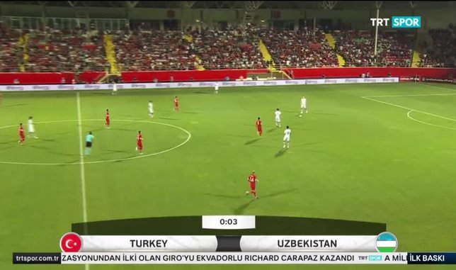 Türkiye 2-0 Özbekistan (MAÇ ÖZETİ)