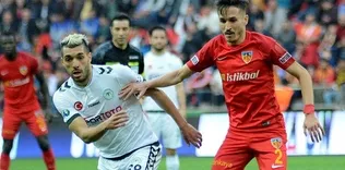 Kayserispor ikinci yarıda güldü