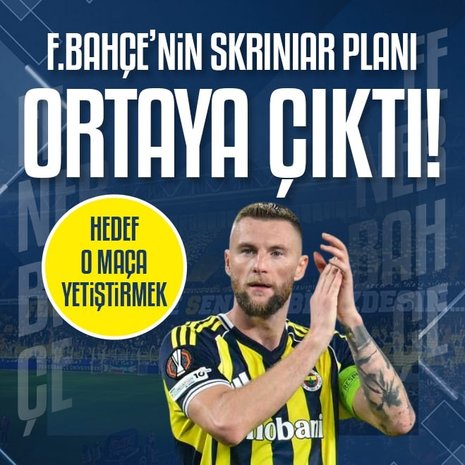 Fenerbahçe’nin Skriniar planı ortaya çıktı! Hedef o maça yetiştirmek