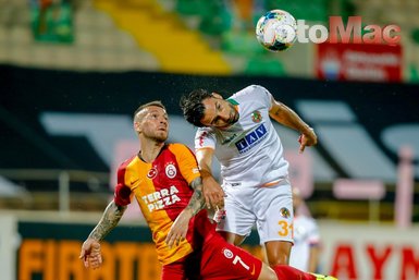 Alanyaspor - Galatasaray maçından kareler...