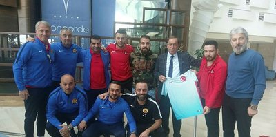 Şampiyonlar Eskişehirspor'u ziyaret etti