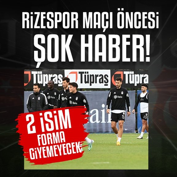 Beşiktaş’ta Amartey ve Gedson Çaykur Rizespor maçında olmayacak!