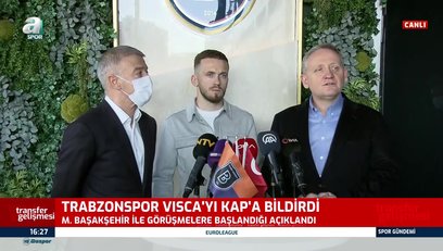 >Ağaoğlu ve Gümüşdağ Visca'nın transferi sonrası konuştu!