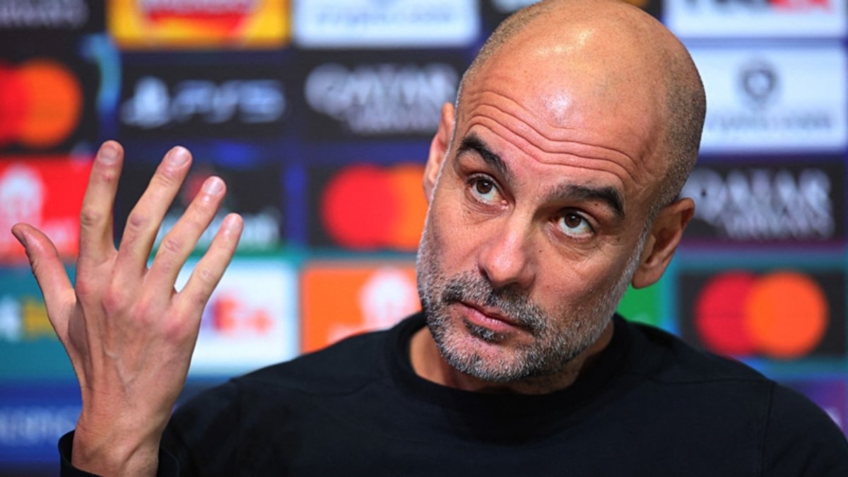 Pep Guardiola'dan basın toplantısında Filistin çıkışı