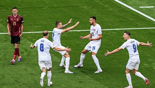 Belçika 0-1 Slovakya | MAÇ SONUCU - ÖZET