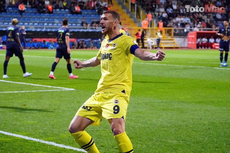 FENERBAHÇE HABERLERİ - Edin Dzeko'ya kötü haber! Kadroya alınmadı