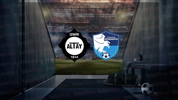 Altay - BB Erzurumspor maçı ne zaman, saat kaçta ve hangi kanalda canlı yayınlanacak? | TFF 1. Lig