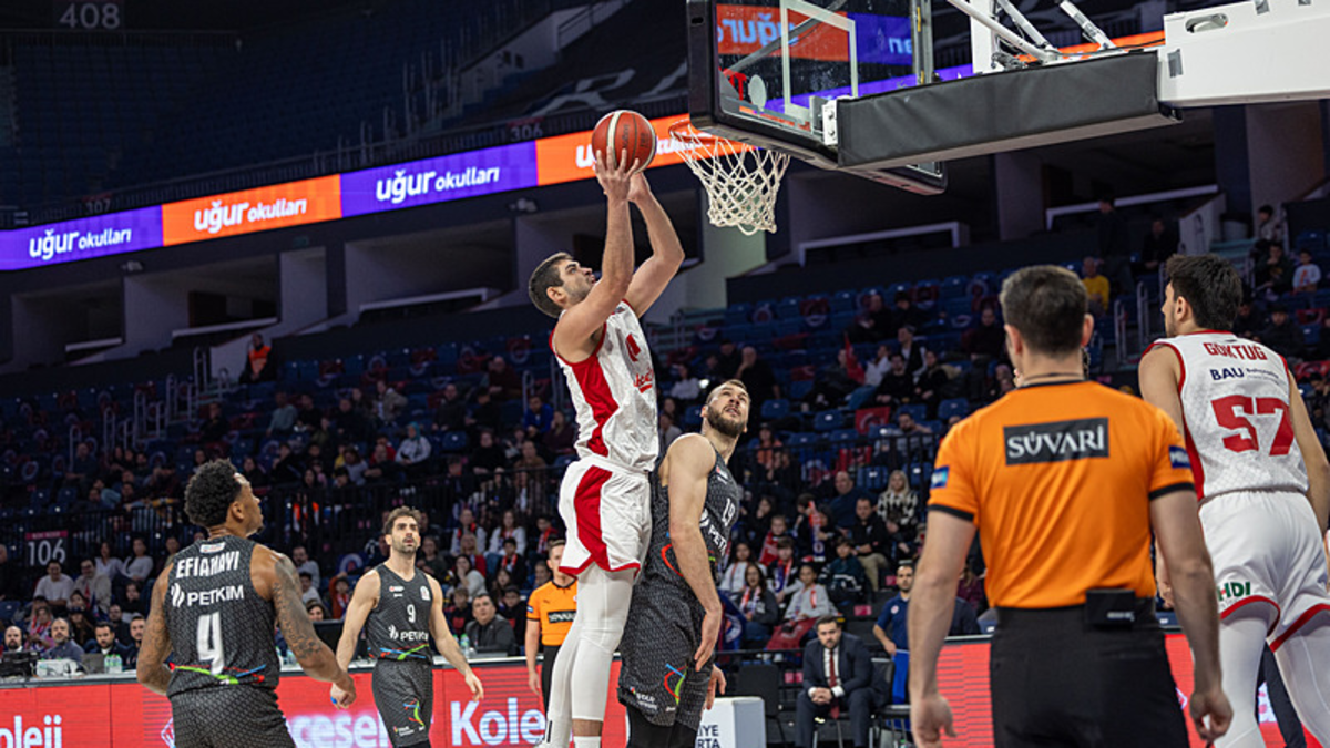 Bahçeşehir 40 sayı farkla basket şov yaptı
