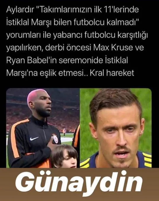 Babel'den Kruse'li İstiklal Marşı paylaşımı - 1