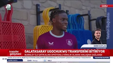 G.Saray Lesley Ugochukwu'yu kadrosuna katıyor!