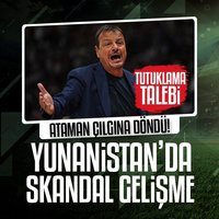 Yunanistan'da skandal! Ergin Ataman...