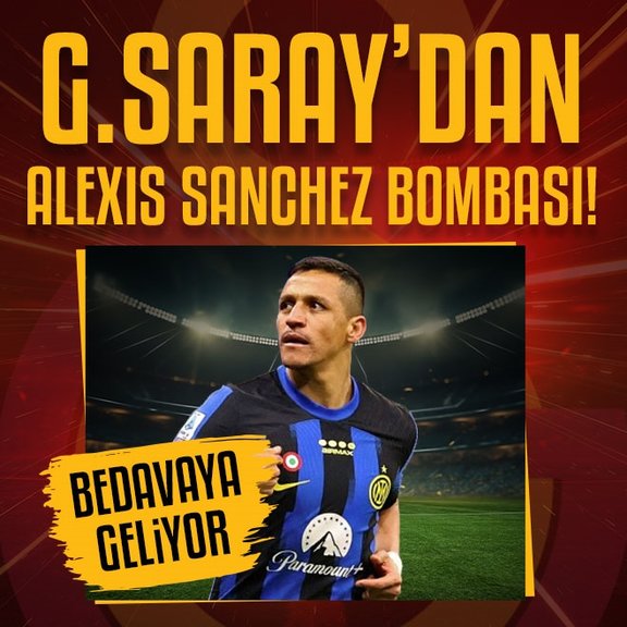 TRANSFER HABERİ: Galatasaray’dan Alexis Sanchez bombası! Bedavaya geliyor