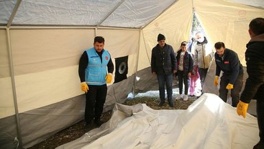 Rıza Kayaalp çadır kurdu