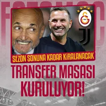 Galatasaray ve Juventus transfer masasına oturuyor! Sezon sonuna kadar kiralanacak