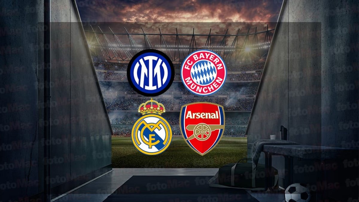 (Inter - Bayern Münih) (Real Madrid - Arsenal) maçları CANLI İZLE UEFA Şampiyonlar Ligi (Inter - Bayern Münih) (Real Madrid - Arsenal) maçları CANLI İZLE UEFA Şampiyonlar Ligi
