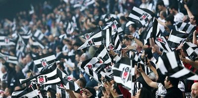 Taraftarlardan Beşiktaş'a büyük destek