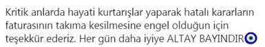 Flaş sözler! Altay Bayındır Erol Bulut’u ipten aldı | Son dakika Fenerbahçe haberleri