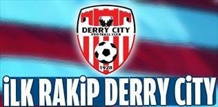 UEFA'da ilk rakip Derry City