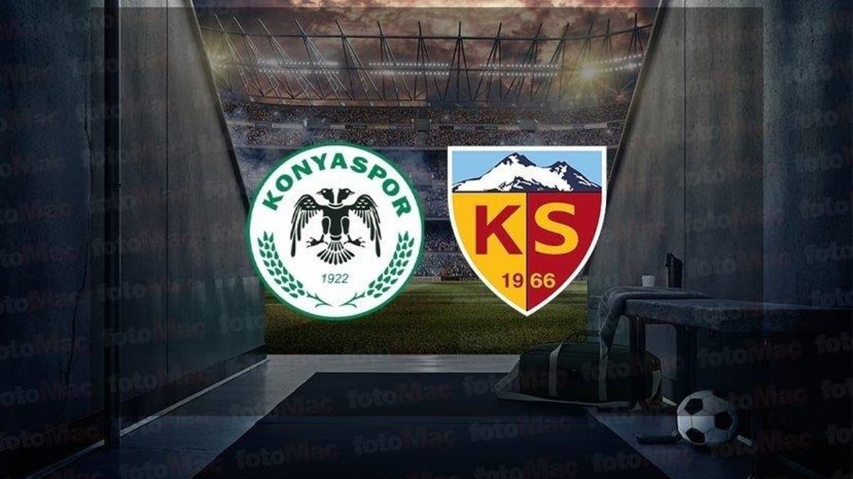 Konyaspor - Kayserispor maçı CANLI | Trendyol Süper Lig canlı anlatım
